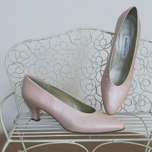 Pink Pearlized Shoes